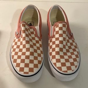 Vans checkerboard classic slip-on men’s shoe